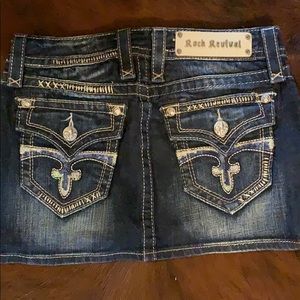 Rock Revival Denim skirt